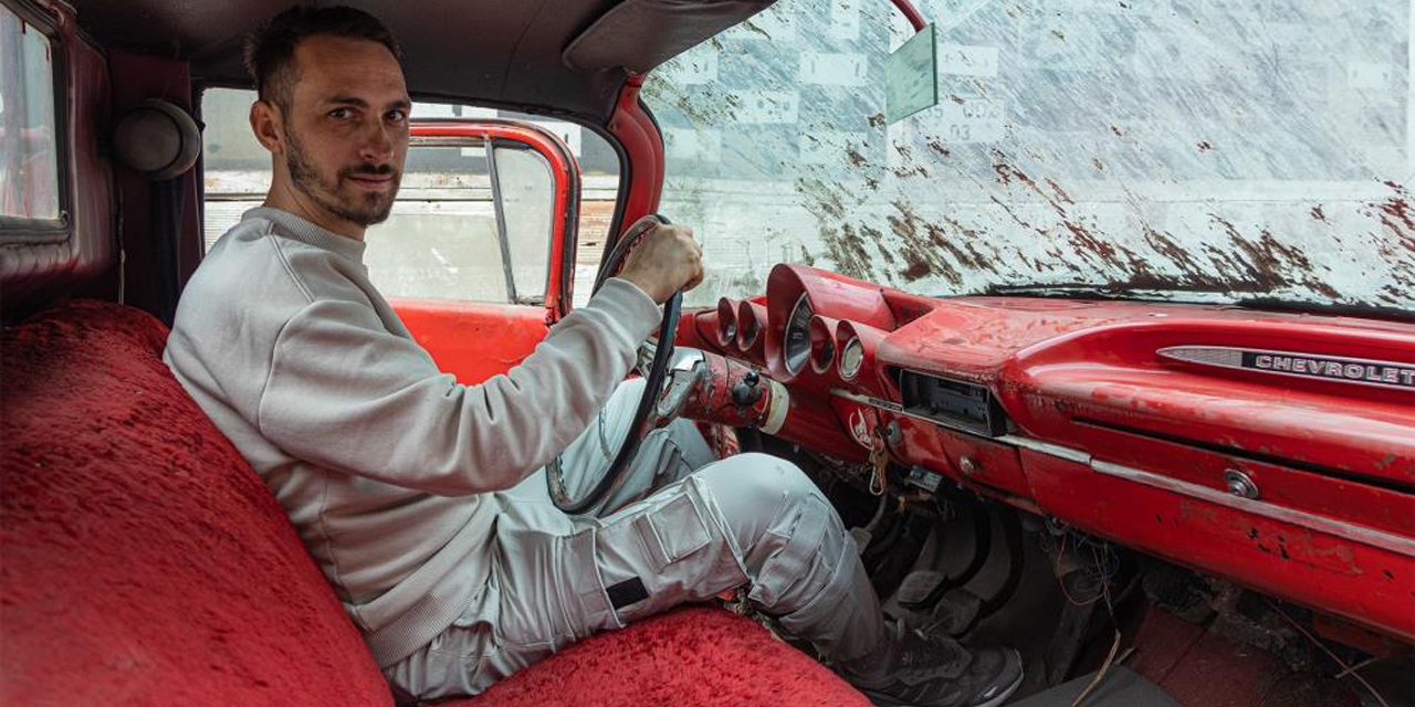 1959 model klasik araca yıllar sonra ilk marş