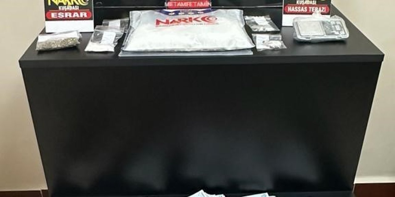 Kuşadası’nda uyuşturucu operasyonu