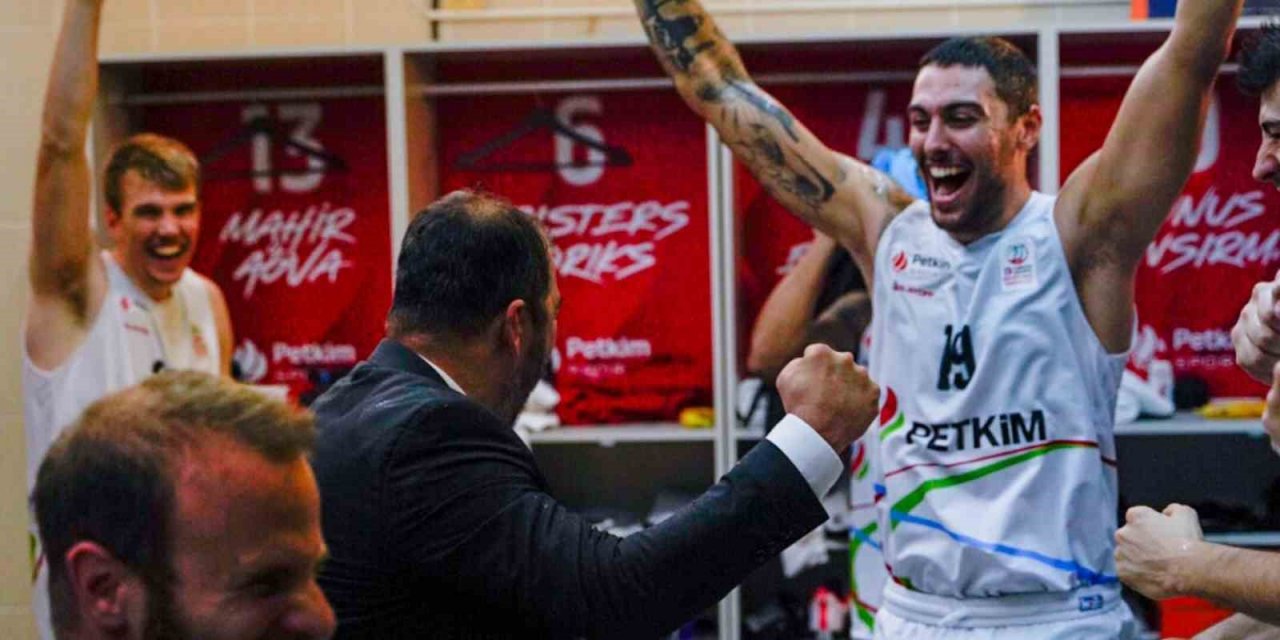 Aliağa Petkimspor, dış sahadaki ilk galibiyetini aldı