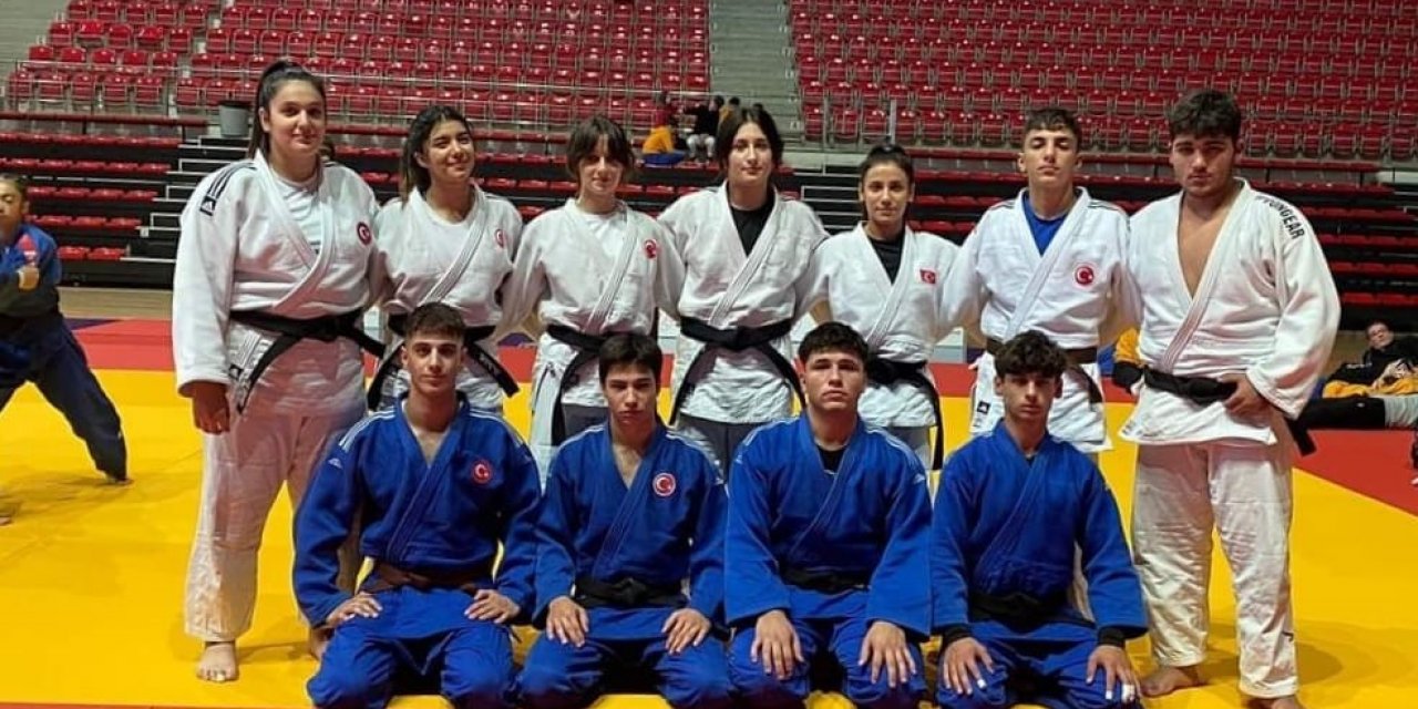 Yunusemreli ümit judocular Konya’da puanları topladı