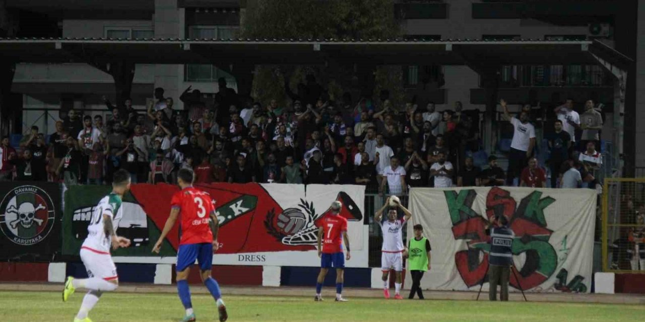 Karşıyaka, dış sahadaki ilk kaybını yaşadı