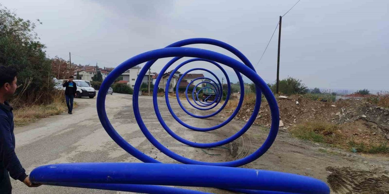 Barış Mahallesi’nin içme suyu hattı yenilendi