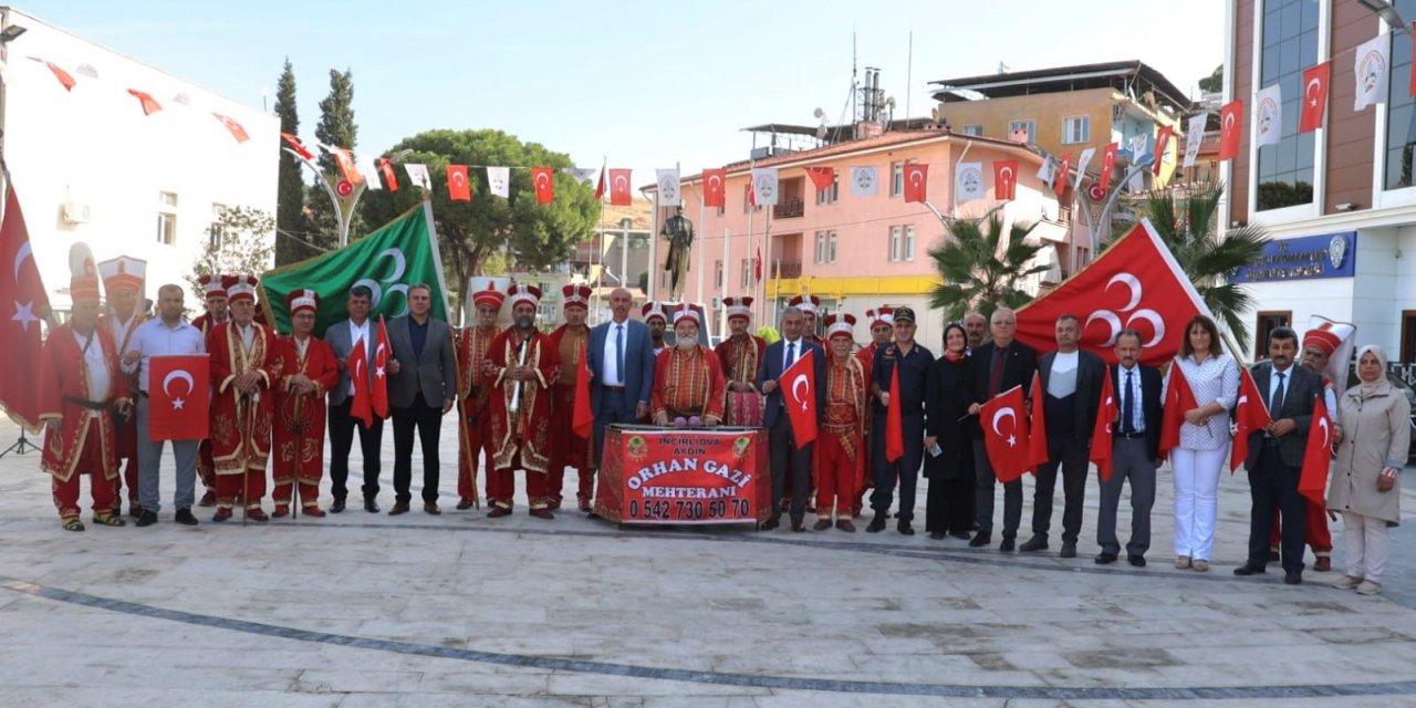Koçarlı’da Cumhuriyet korteji renkli görüntülere sahne oldu