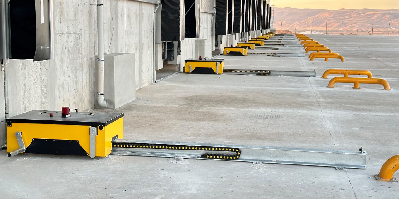 Emniyetin öncelikli olduğu, yenilikçi otomatik tır takozlama sistemleri