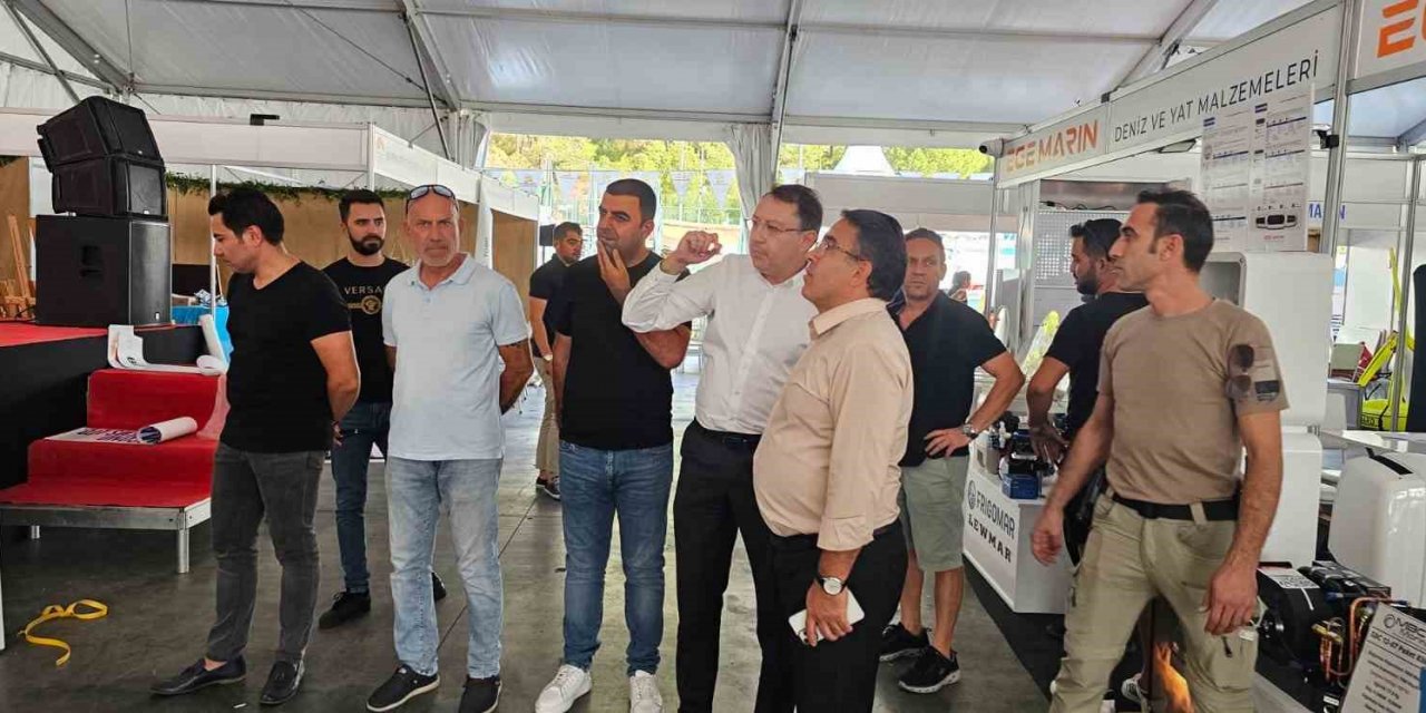 Marmaris Boat Show yarına hazırlanıyor