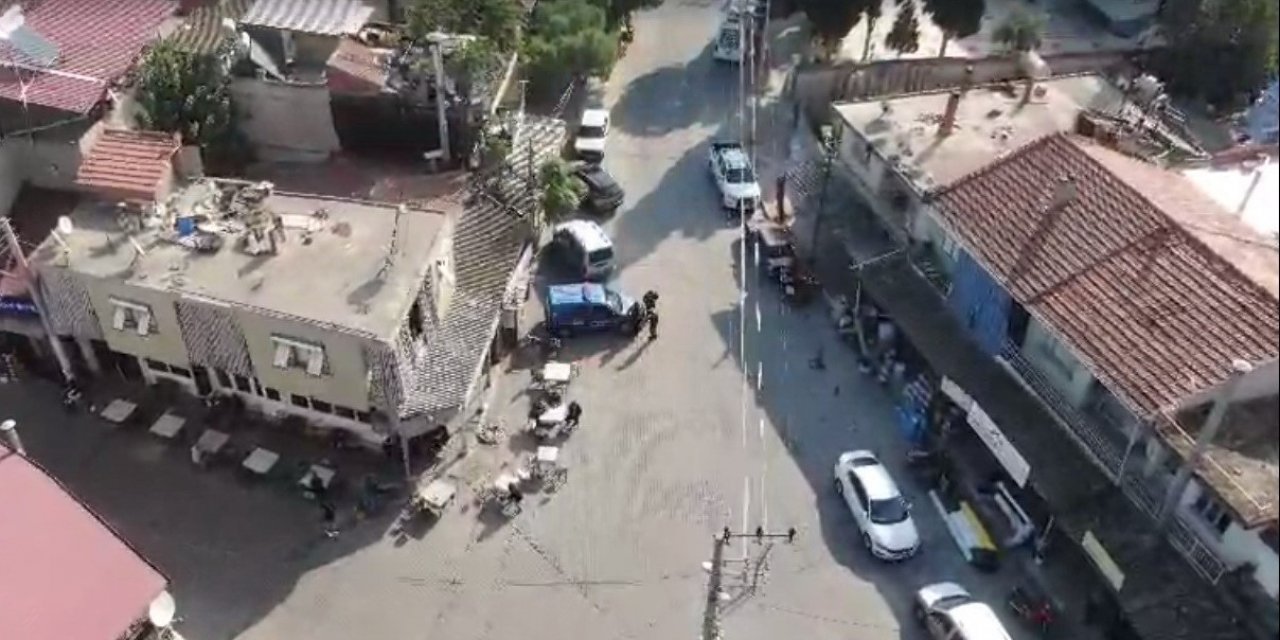 Salihli jandarmadan havadan denetim