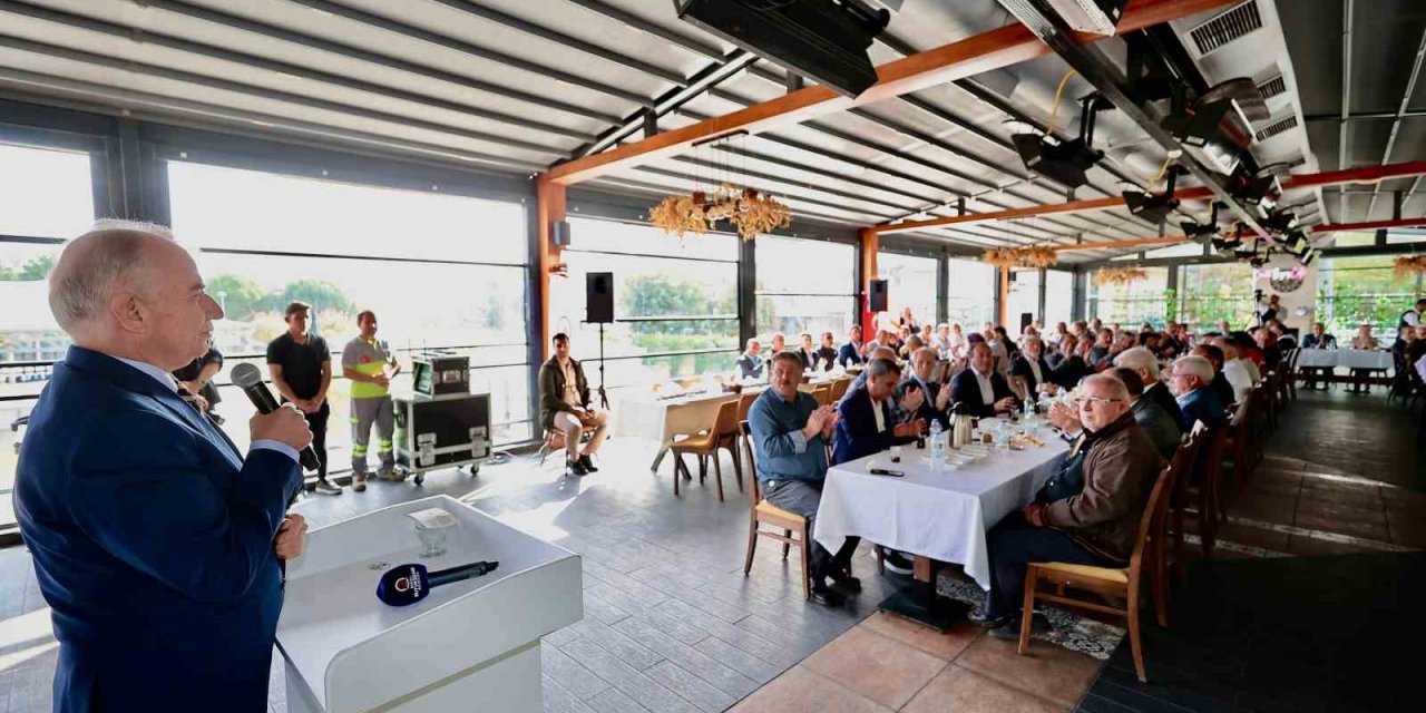 Vali Coşkun ve Başkan Zolan muhtarlarla buluştu