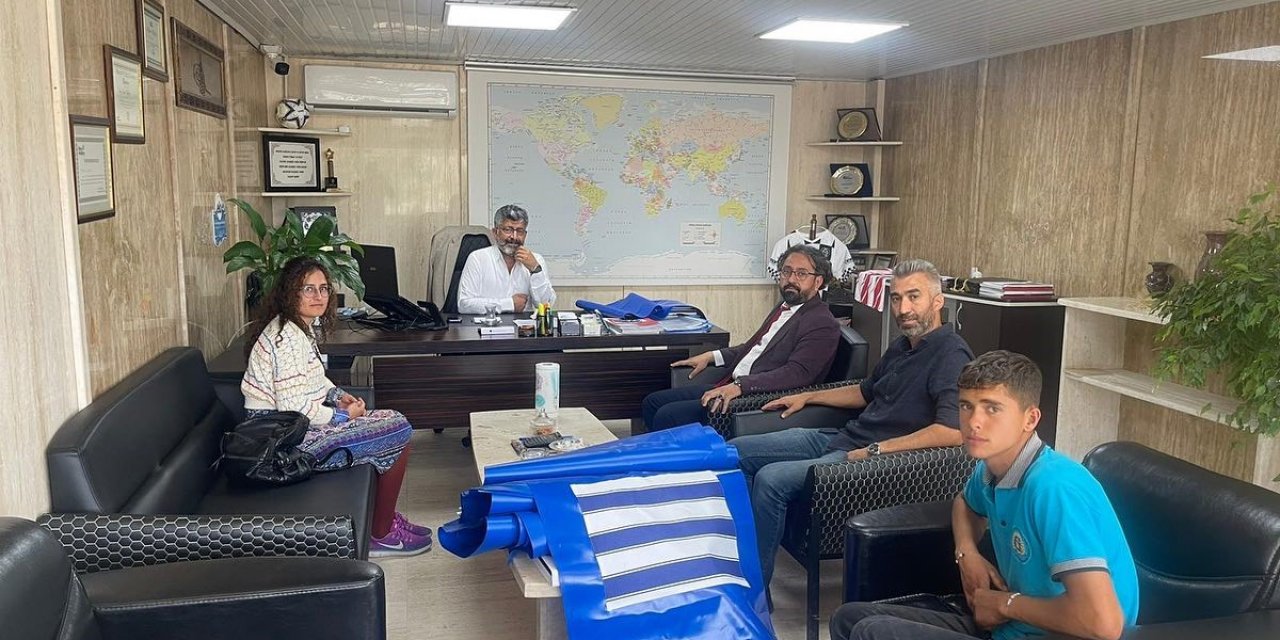 Özel öğrencilerin ürettiği önlükler Cemar’a teslim edildi