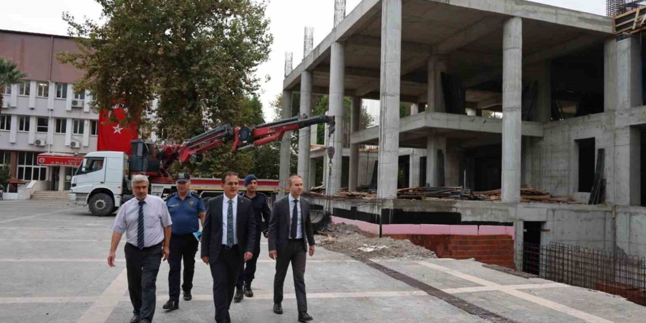 Vali Akbıyık, Köyceğiz’de incelemelerde bulundu