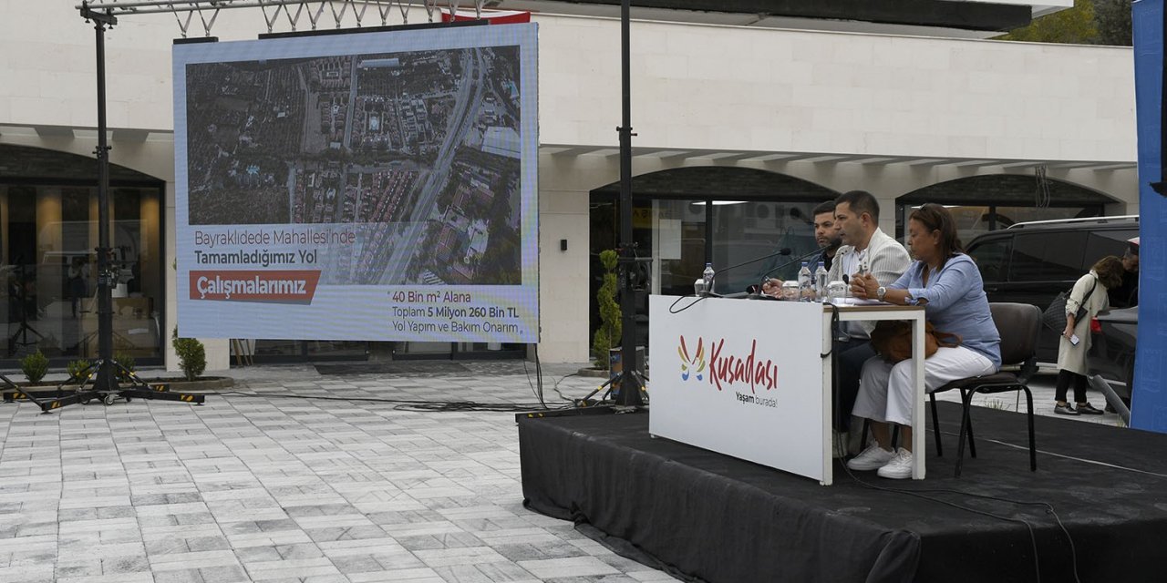 Başkan Günel: “Kuşadası’na 4,5 yılda rekor yatırım yaptık”