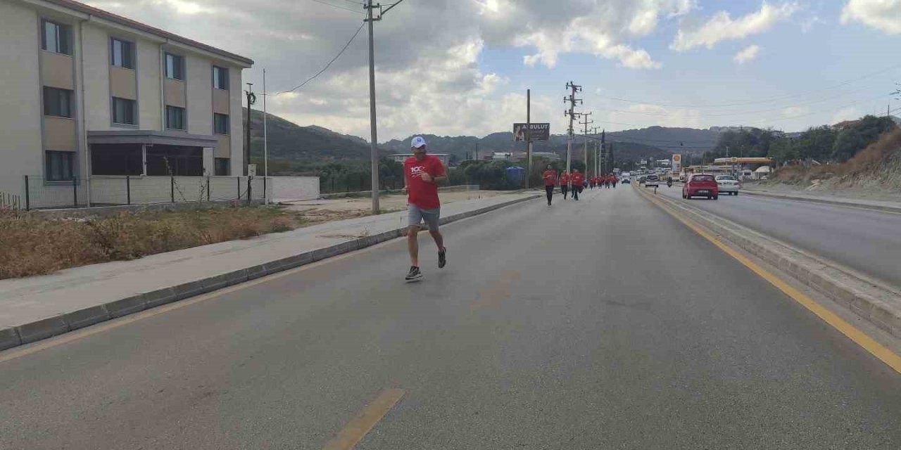 Söke’de ilçe protokolü 100. Yıl için koştu