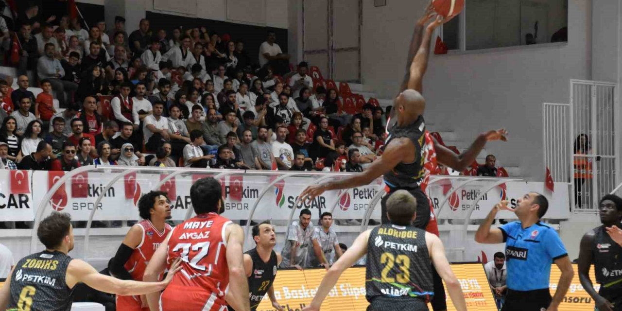 Türkiye Sigorta Basketbol Süper Ligi: Aliağa Petkimspor: 107 - TOFAŞ: 100