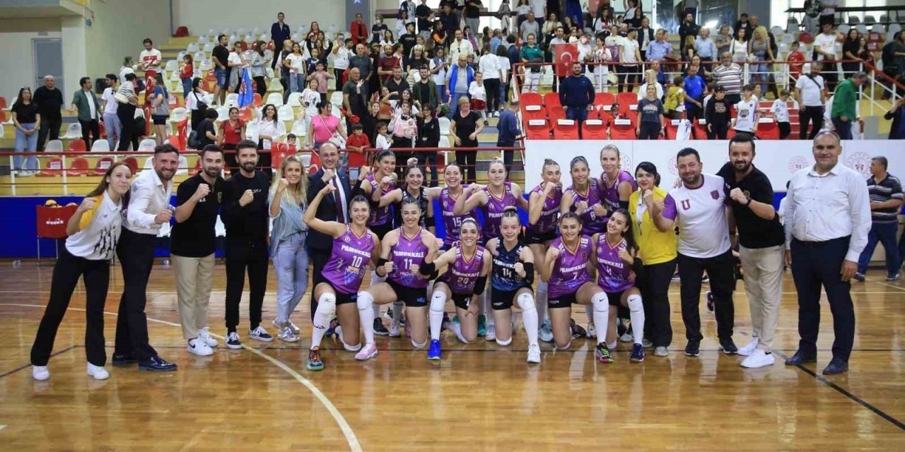 Pamukkale’de 100. yıl kutlamalarına sporla damga vuruldu