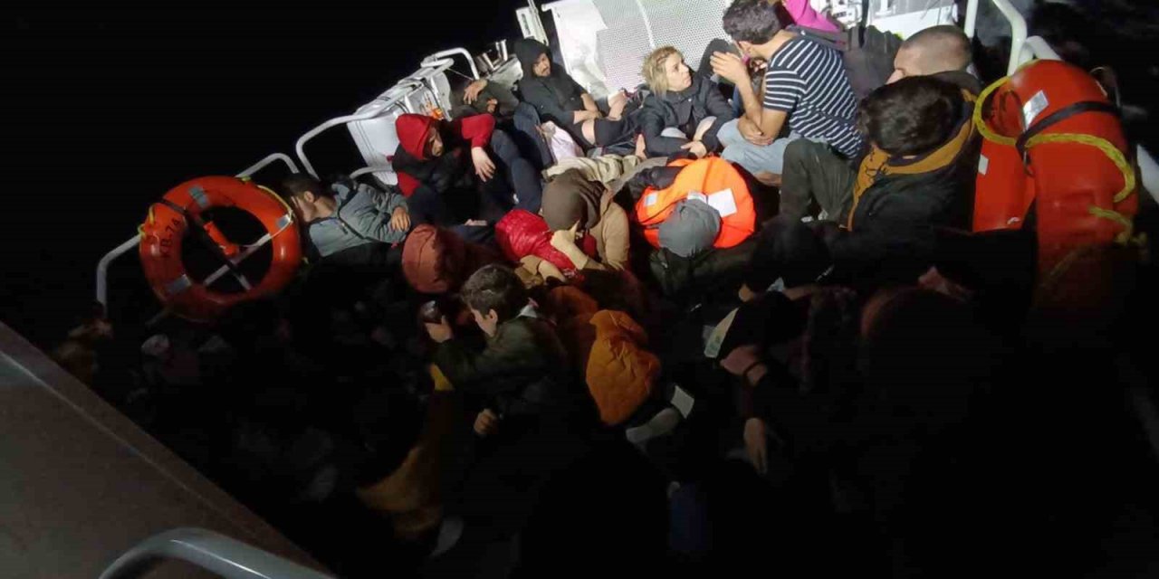 Fethiye’de 33 düzensiz göçmen yakalandı
