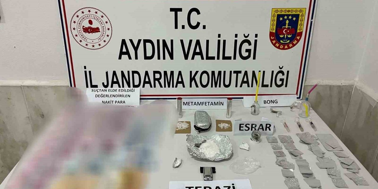 Aydın jandarması uyuşturucuya geçit vermiyor