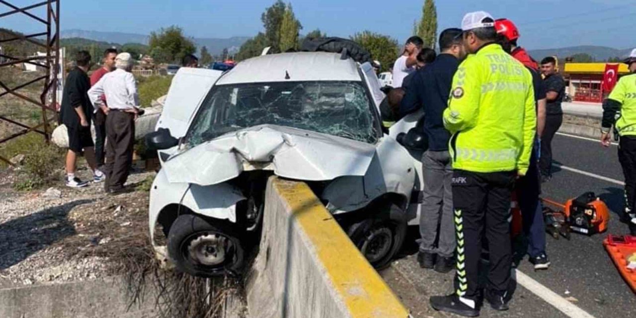 Ula’da yine kaza; 1 yaralı