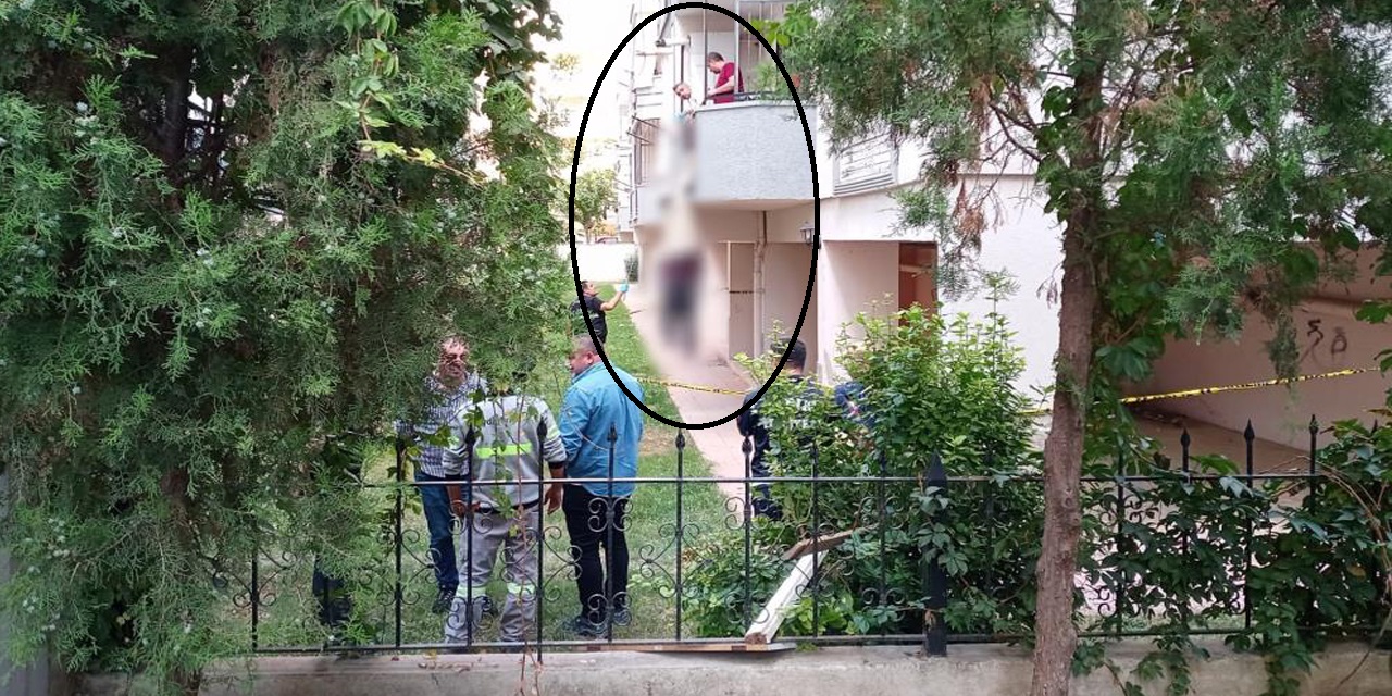 Balkonda görenler şok oldu