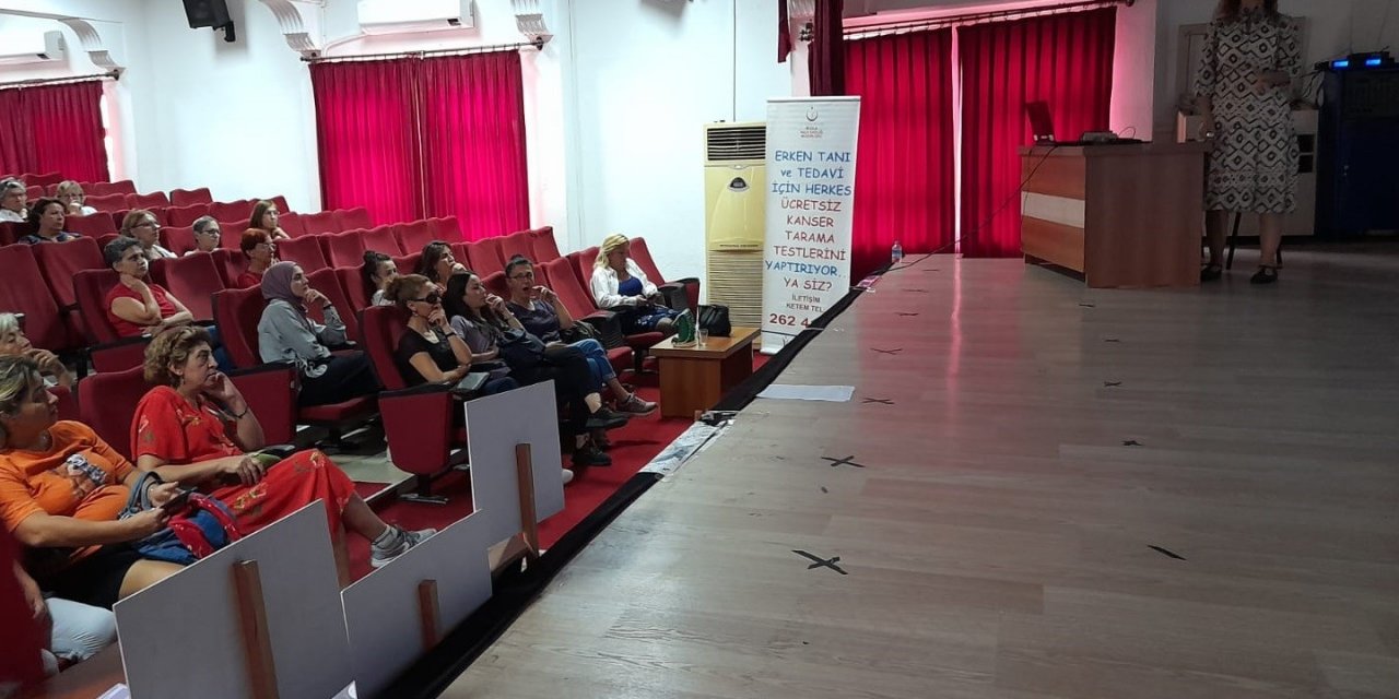 Köyceğiz’de kanserde erken teşhisin önemi vurgulandı