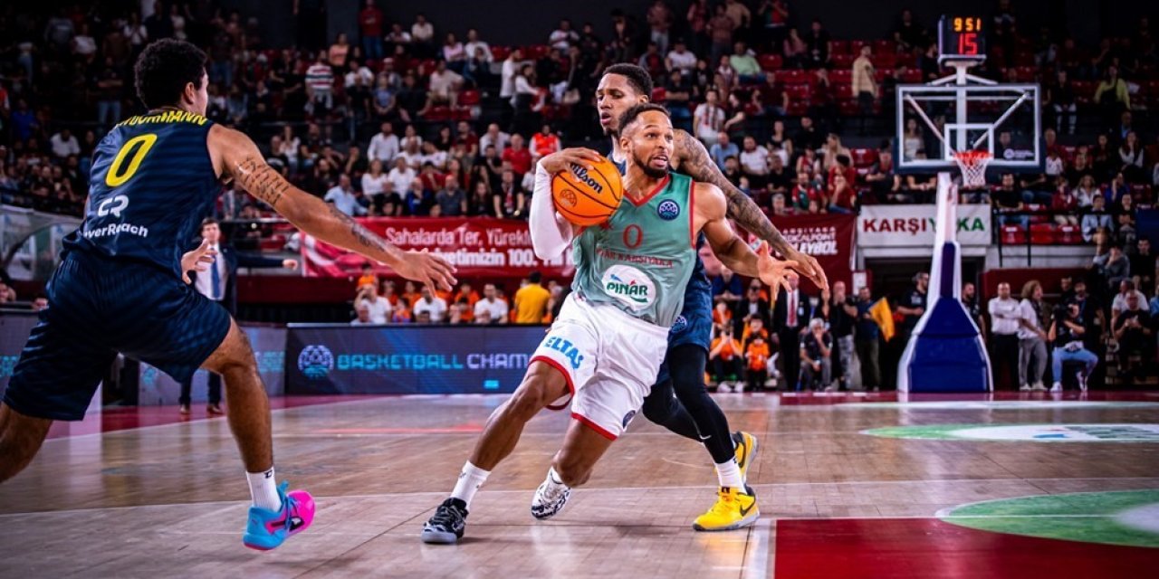 FIBA Şampiyonlar Ligi: P. Karşıyaka: 85 - Ewe Baskets: 83