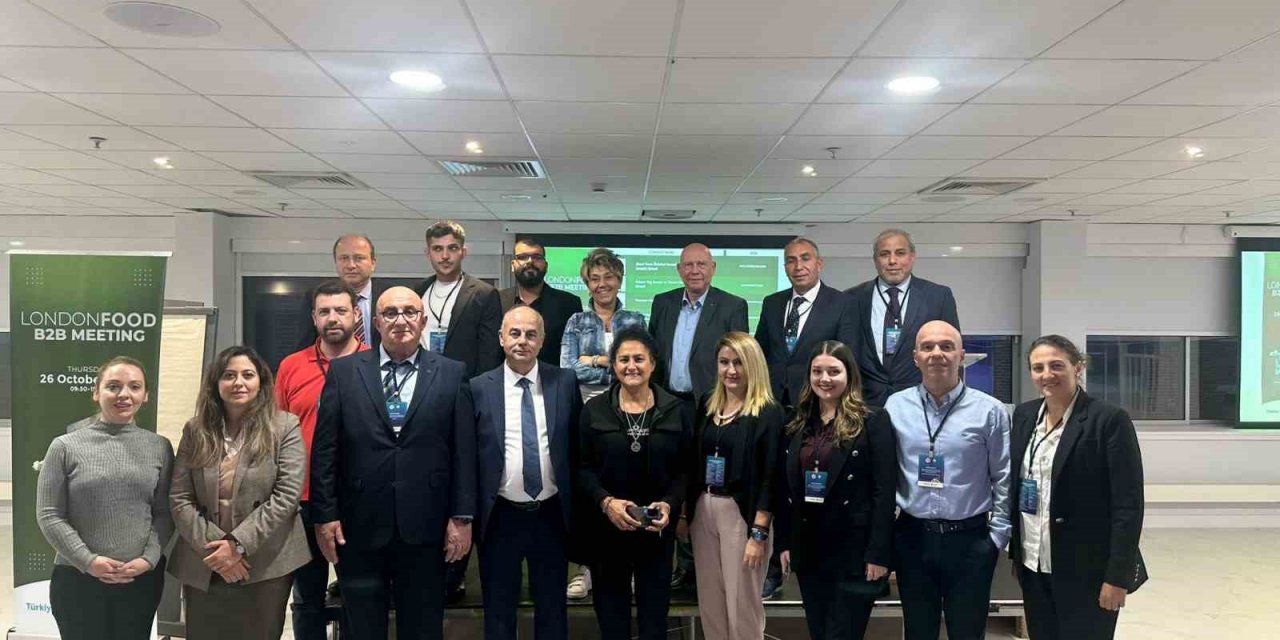 Türk gıdaları İngiltere’de tanıtıldı