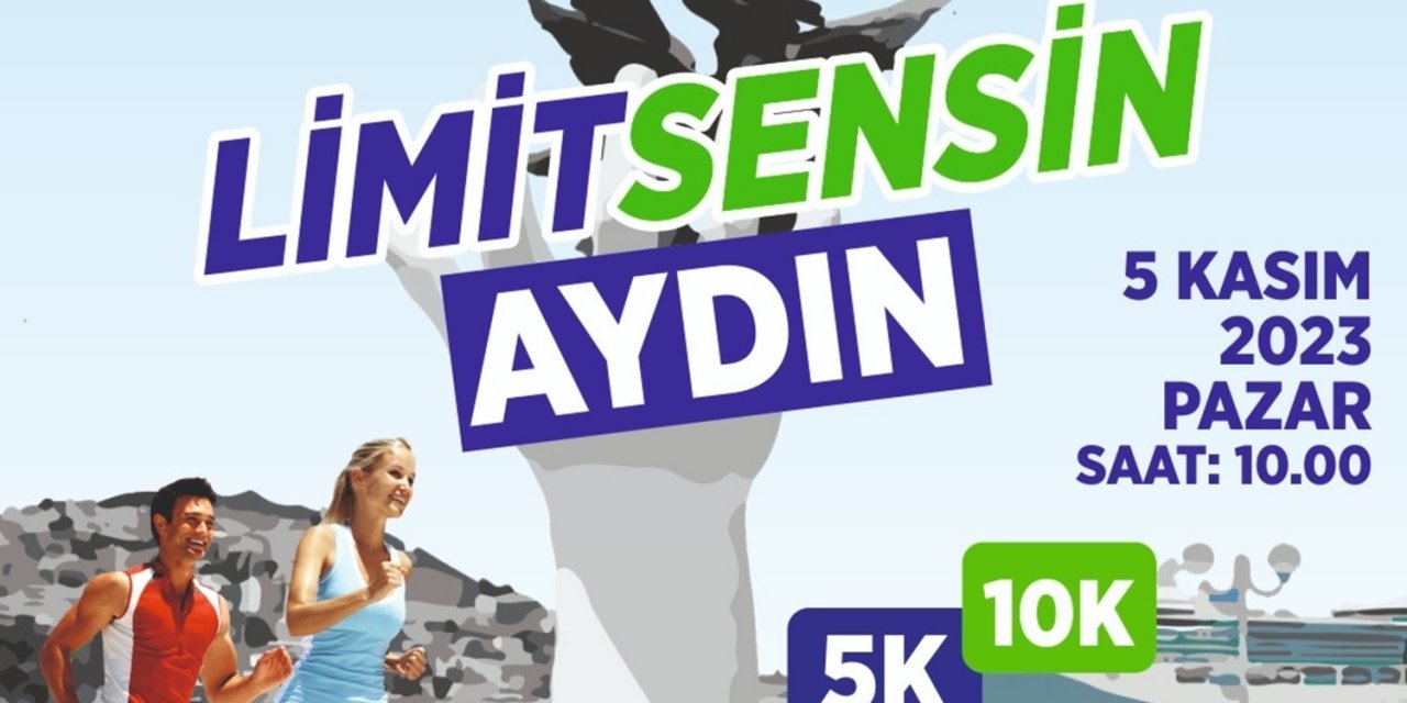 Başkan Çerçioğlu tüm vatandaşları ’Limit Sensin Aydın’ koşu etkinliğine davet etti