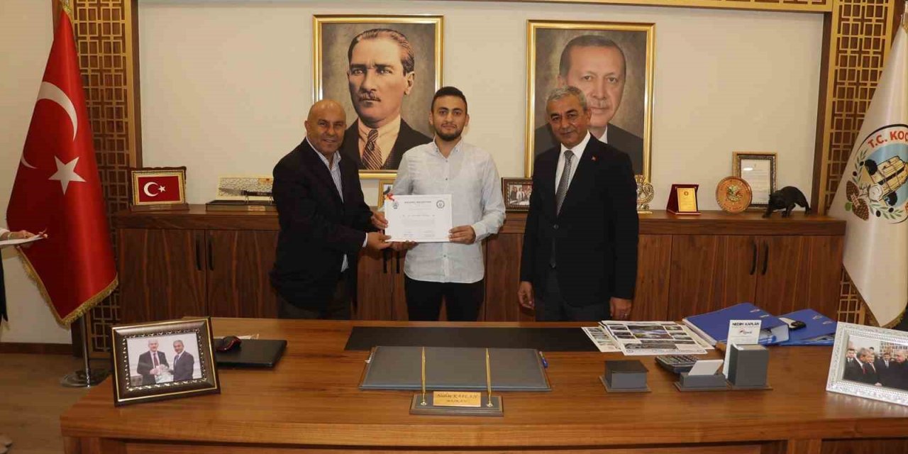 Başkan Kaplan “İlçe girişimizi öğrencilerimiz uzman dokunuşları ile güzelleştirecek”