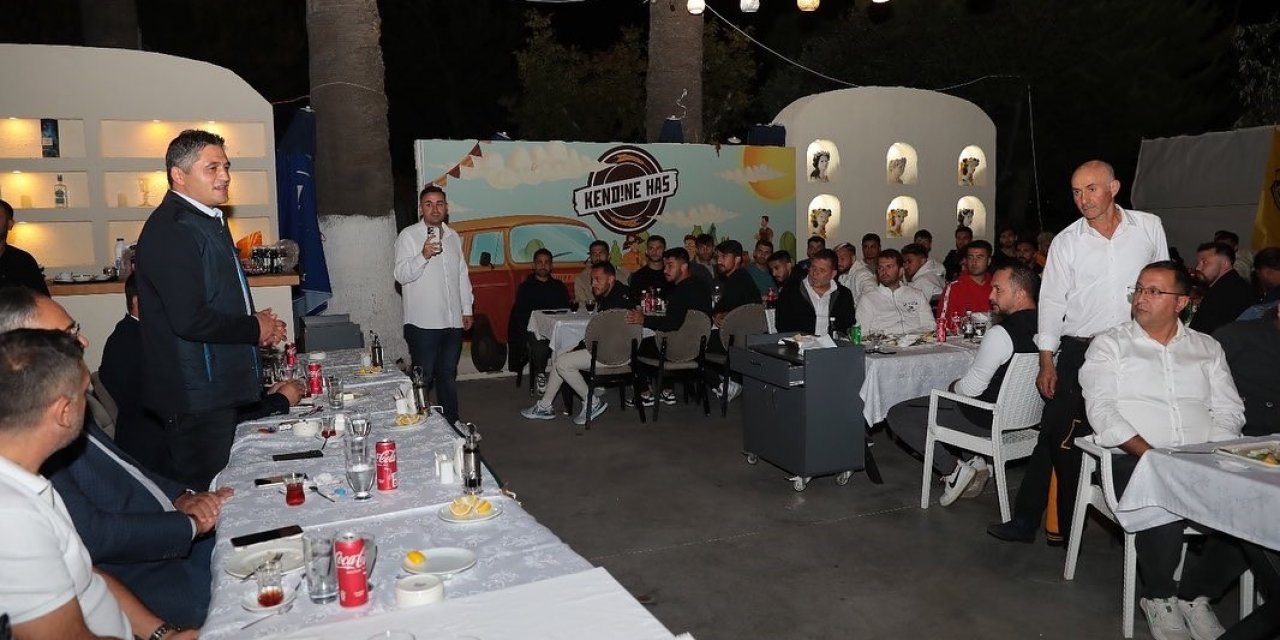 Aliağa FK’da maç öncesi moral yemeği