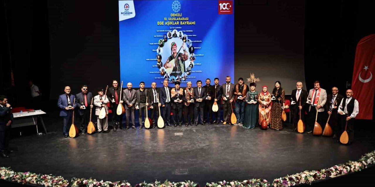 Denizli 10. Ege Aşıklar Bayramı’nda muhteşem final