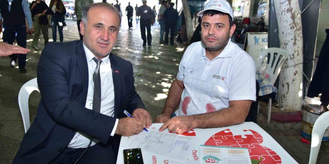 Başkan Kaya, organ bağışına öncülük etti