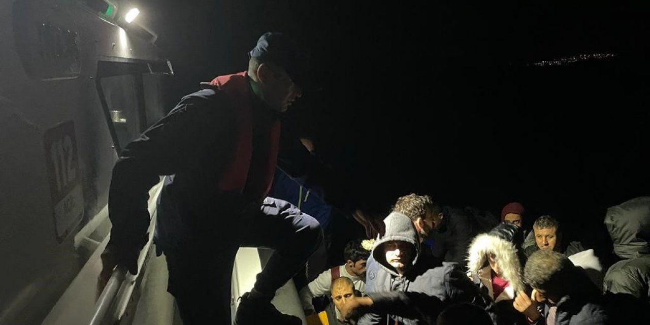 84 düzensez göçmen yakalandı