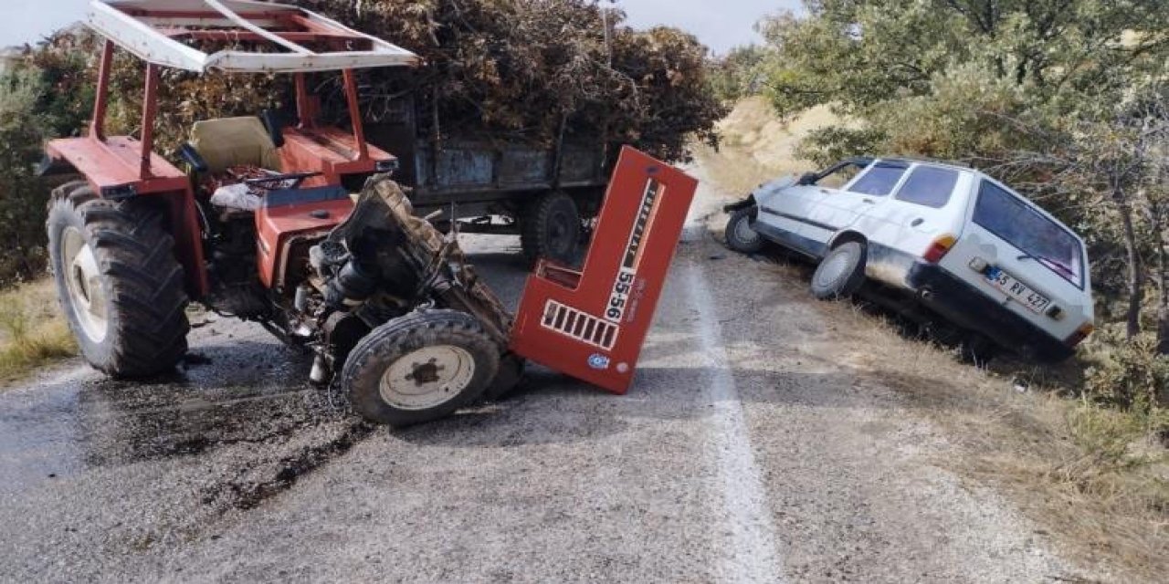 Selendi’de trafik kazası: 7 yaralı