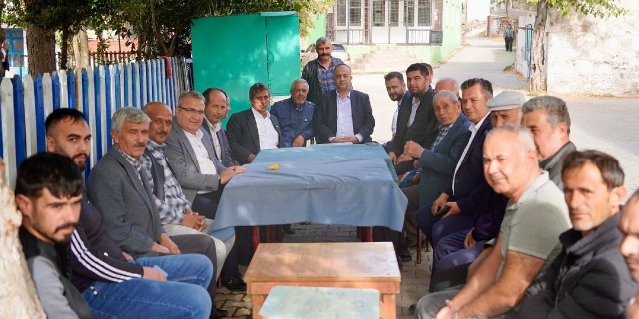 Başkan Çerçi, vatandaşla buluşmaya devam ediyor