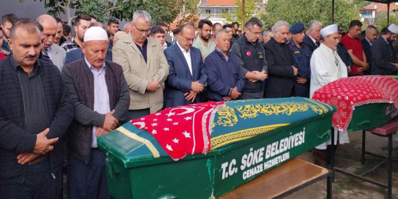 Selin vurduğu Demirçay’da hayatını kaybeden iki kişi toprağa verildi