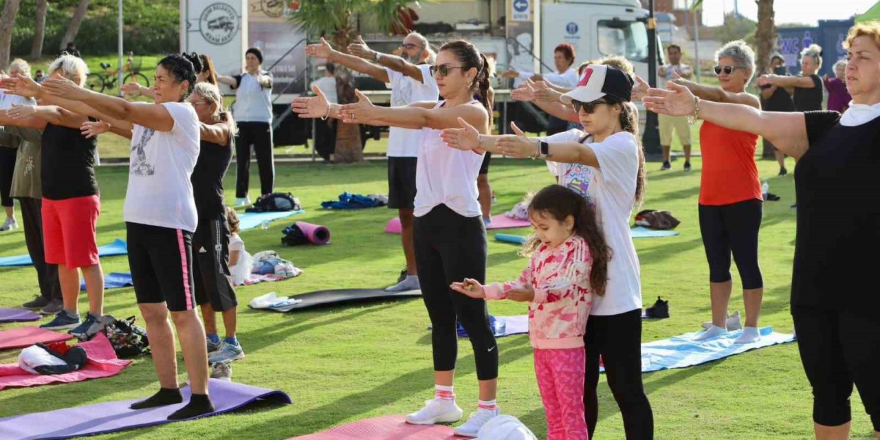 Didim Belediyesi’nin pilates etkinlikleri devam ediyor