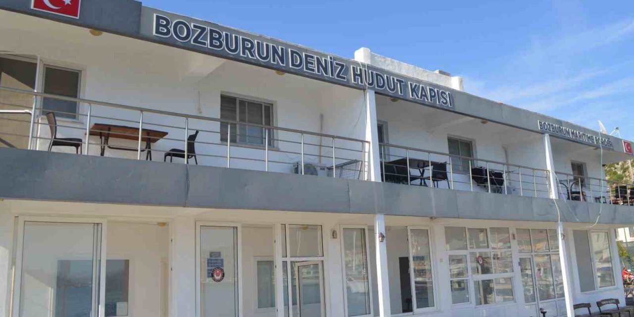 Bozburun deniz hudut kapısı kapandı