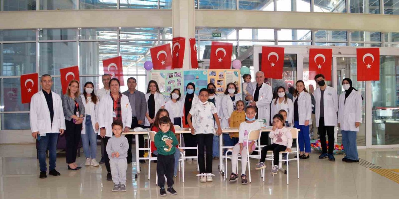MSKÜ Tıp Fakültesi öğrencilerinden Lösemili çocuklarla etkinlik