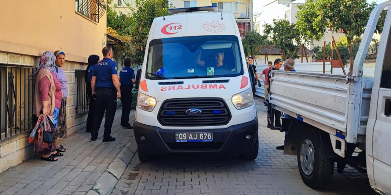 Aydın’da 2 işçi inşaat iskelesinden düştü