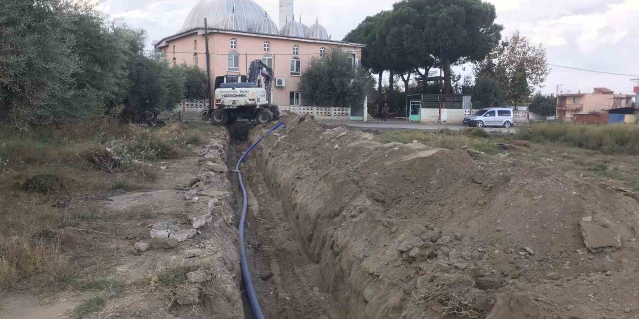 Salihli Sanayi Sitesi’ne yeni içme suyu hattı