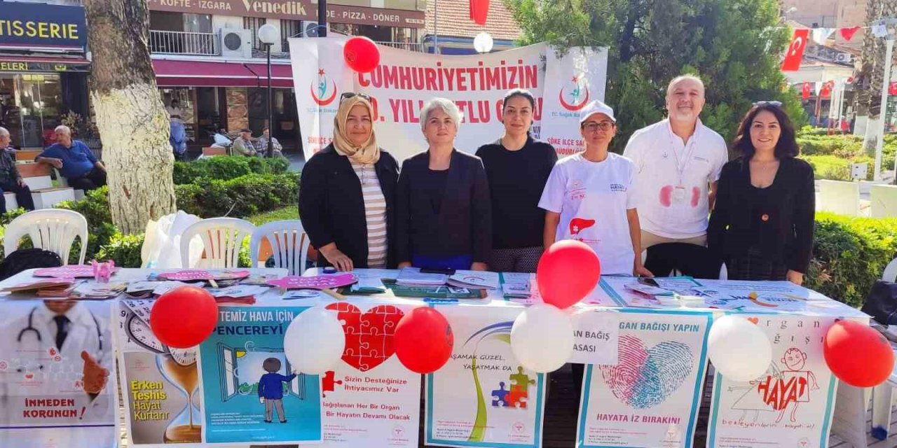 Söke’de ’Organ Bağışı’na dikkat çektiler