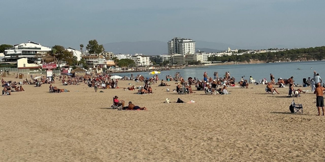 Didim’de Kasım ayında deniz keyfi