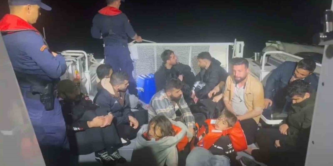 Datça’da 45 düzensiz göçmen yakalandı, 31 göçmen kurtarıldı