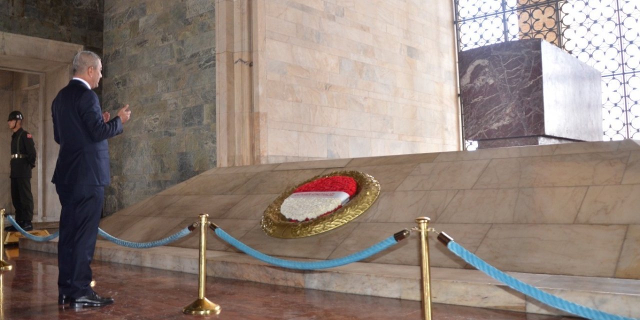 Başkan Kaplan, vefatının 85. yıldönümünde Atatürk’ü andı