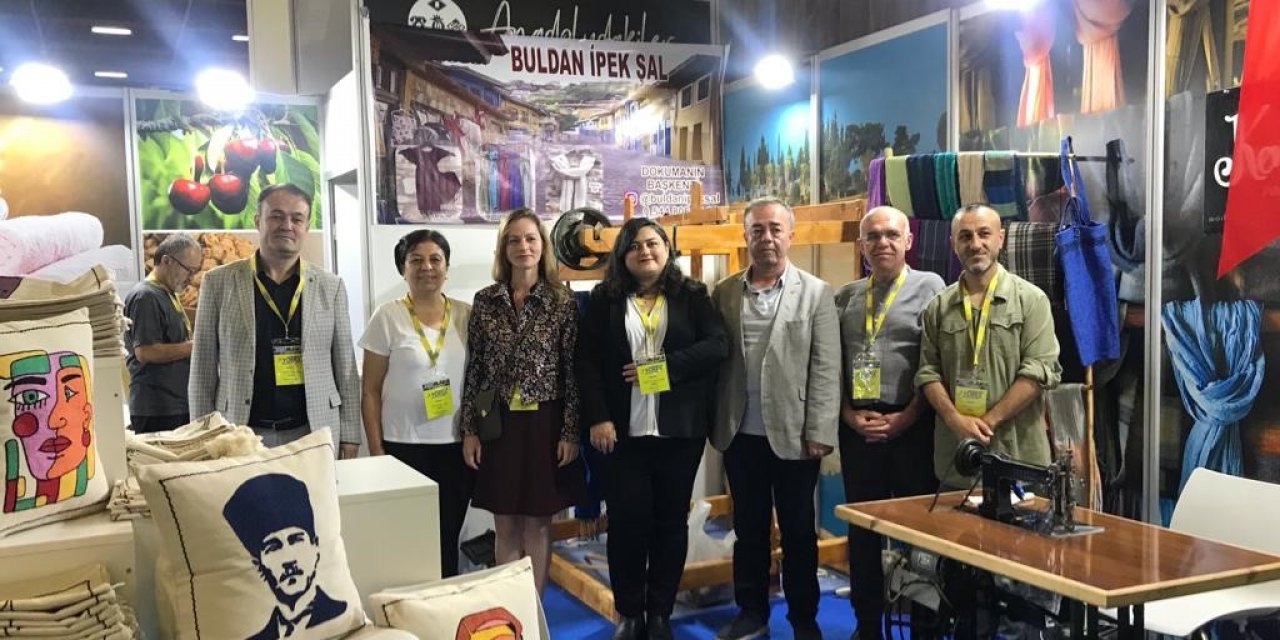 Buldan ürünleri fuarda büyük beğeni aldı