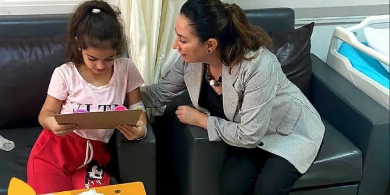 Muhtar Çamoğlu, lösemi hastası çocukları unutmadı