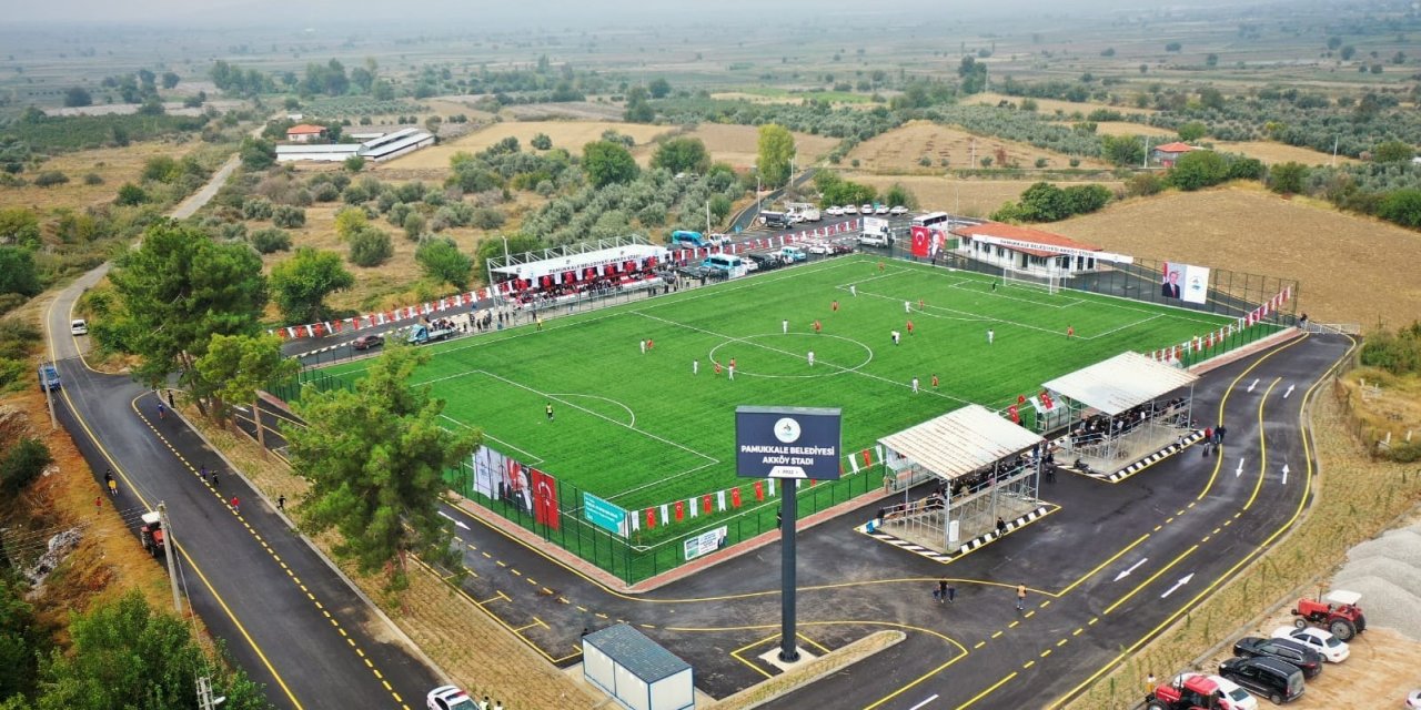 Pamukkale, Başkan Örki’yle spor merkezi oldu