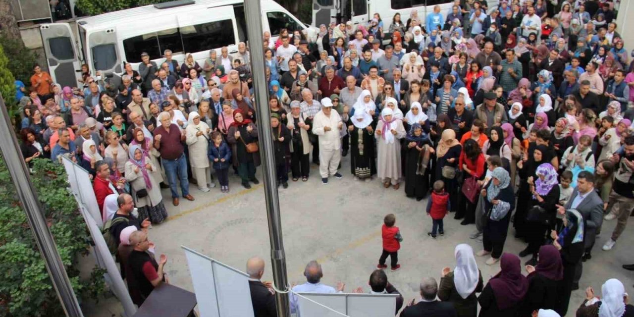 Muğla’da Umreye giden vatandaşlar dualar eşliğinde uğurlandı