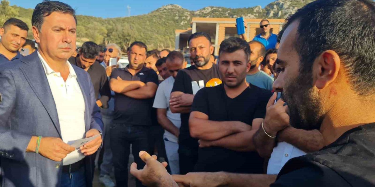 Başkan Aras, kaçak yapı sahipleriyle görüştü