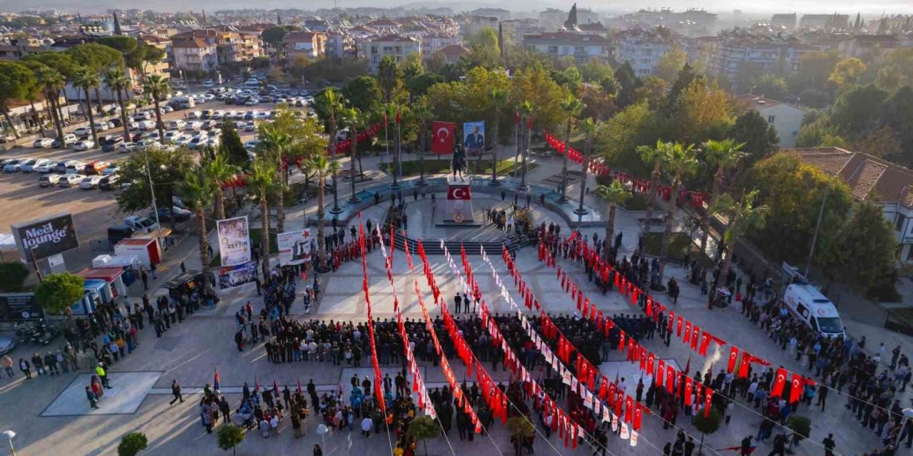 Milas’ta Atatürk törenle anıldı