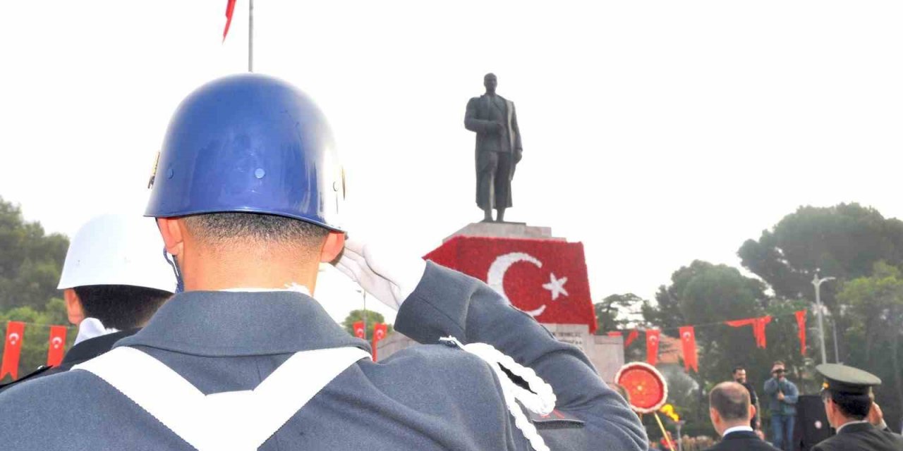 Muğla’da 10 Kasım Atatürk’ü anma töreni gerçekleştirildi