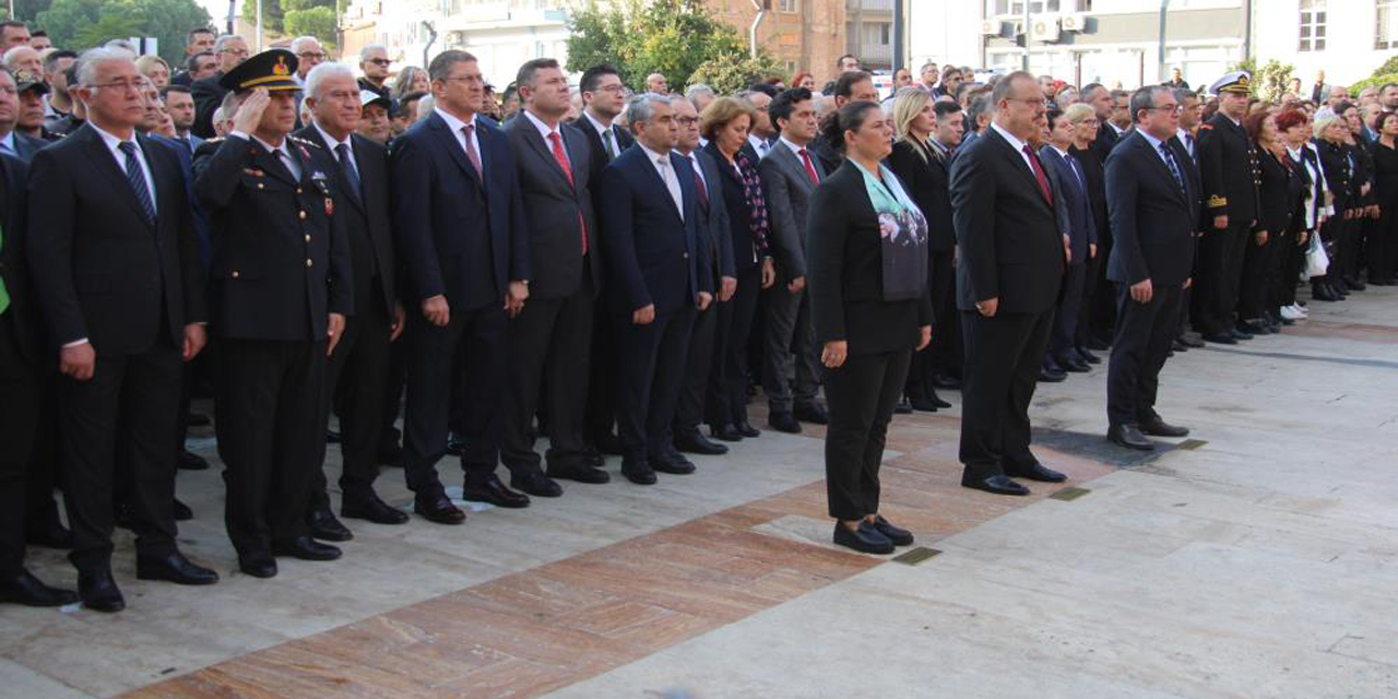 Atatürk, 10 Kasım’da Aydın’da anıldı